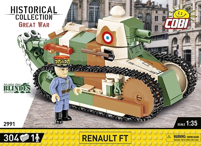 Cobi első világháborús Renault FT modellje