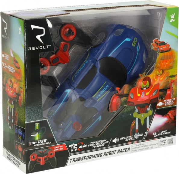 Átalakuló robotversenyző Transformer Revolt