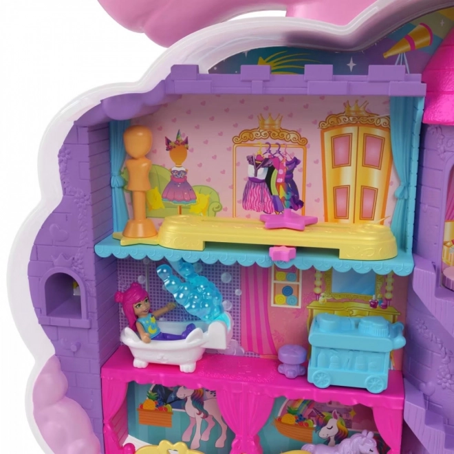 Polly Pocket Egyszarvú Szépségszalon Készlet