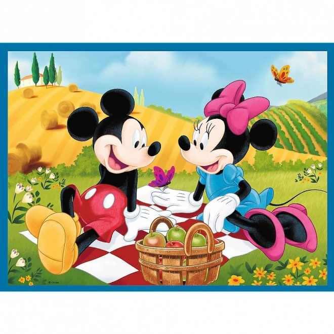 Disney hősök puzzle és memóriajáték