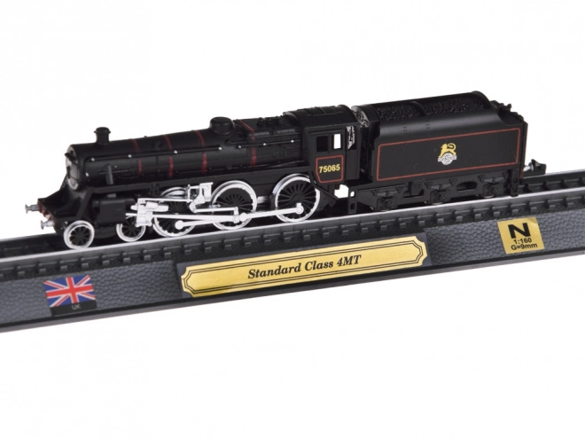 Elegáns gyűjtői modell Standard Class 4MT mozdony 1:160