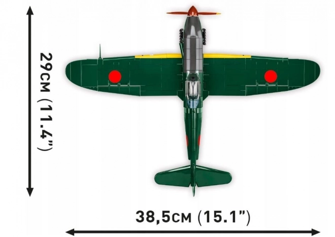 cobi kawasaki ki-61 "létkező fecske" modell