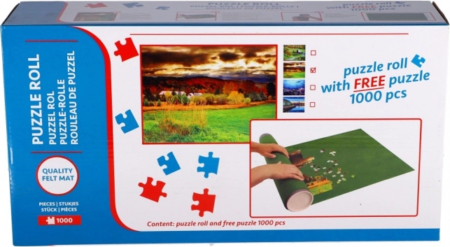 Egyszerű tárolás félkész puzzle esetén