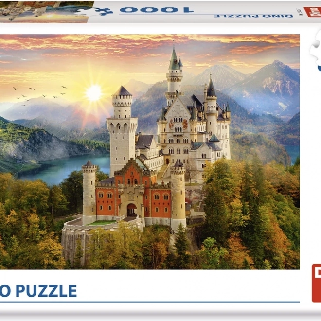 Neuschwanstein festmény puzzle 1000 darabos