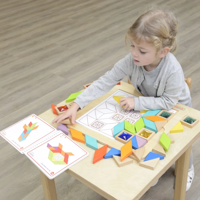 Színek és Formák Mozaikok - Tangram Montessori