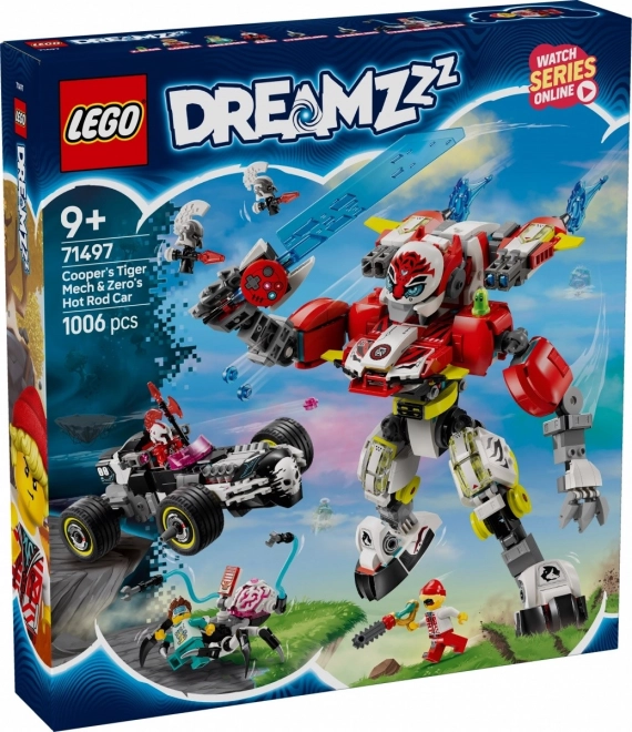 Tigris Mech Coopertől és Zero Hot Rodja - LEGO DREAMZzz