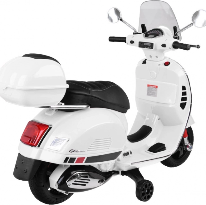 Elektromos Vespa GTS Super robogó gyerekeknek – Fehér