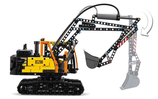 EC230 Electric pneumatikus karral és 360°-os forgással