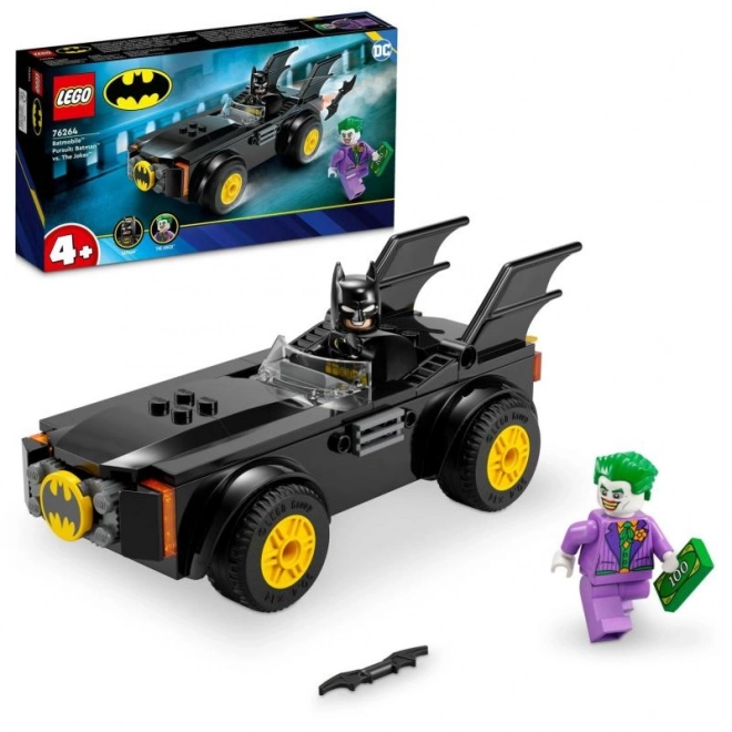 Batman és Joker Batmobilos Üldözése Lego Készlet