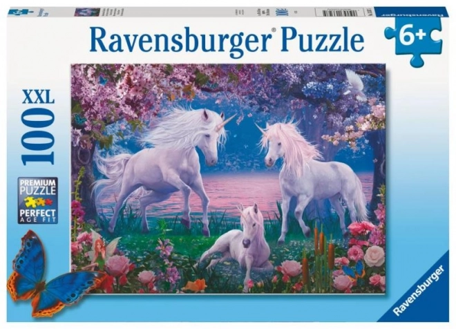 Ravensburger gyönyörű unikornisok puzzle 100 darabos