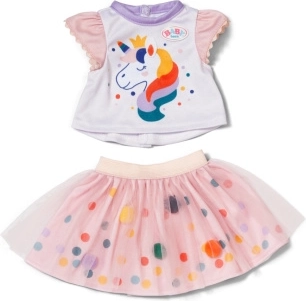 BABY born tüll tutu unikornis ruhácska 43 cm-es babához