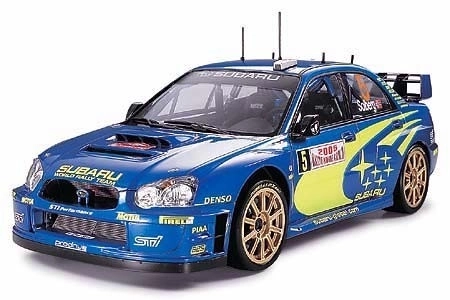 Subaru Impreza WRC modell autó szett Solberggel