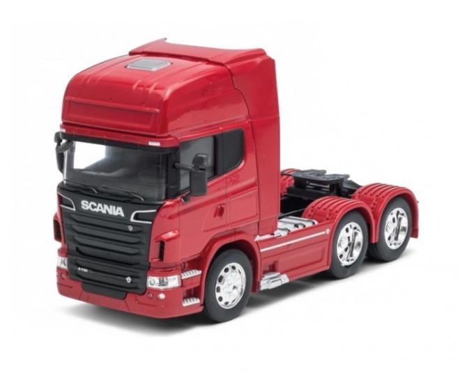 Welly Scania V8 R730 Piros Model 1:32