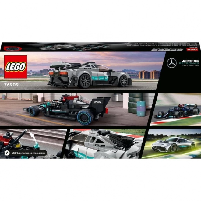 Lego Speed Champions mercedes-amg f1 w12 e performance és mercedes-amg one