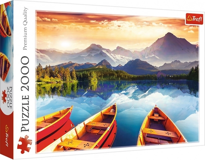 2000 darabos puzzle – Kristálytiszta tó