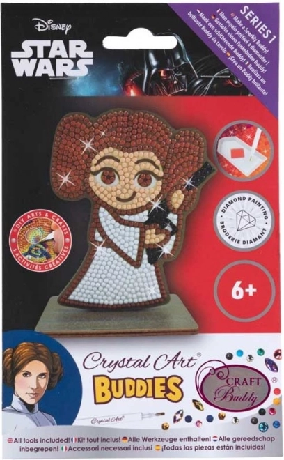 Gyémántfestés Star Wars: Leia hercegnő