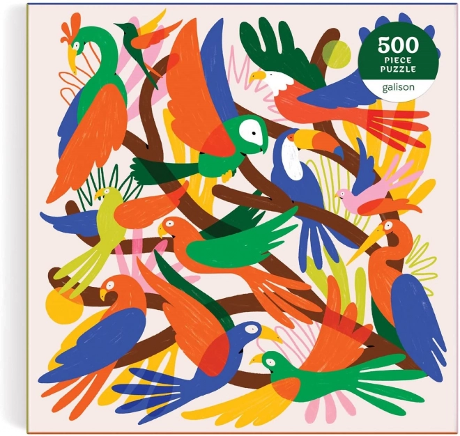 Színes Madarak 500 Darabos Puzzle