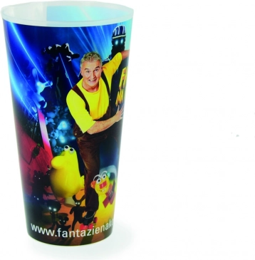 Műanyag pohár Fantázia kerekeken 0,3 l