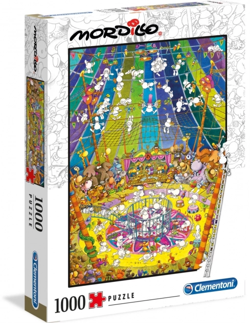 Mordillo The Show 1000 darabos puzzle