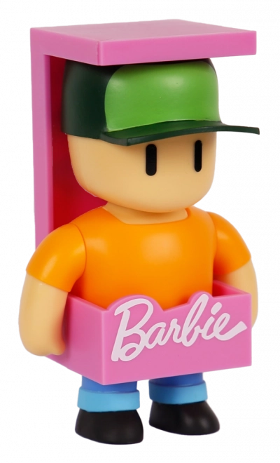 Deluxe doboz Stumble Guys X Barbie figurákkal 6 db