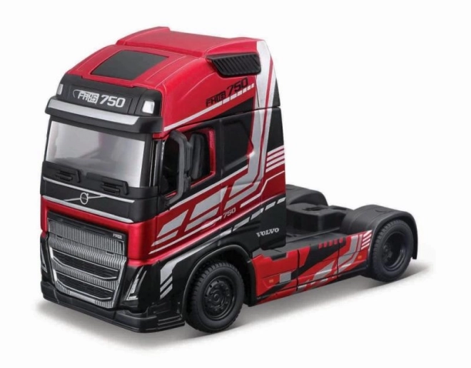 Bburago 1:43 volvo fh16 globetrotter 750 xxl - piros