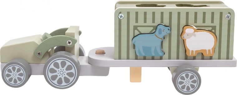 Leválasztható utánfutó és levehető tető