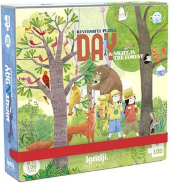 Londji zsebpuzzle nap az erdőben
