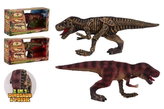 Nagy kétszínű dinoszaurusz figura - Animal World