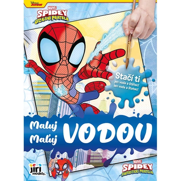 Vizes színező könyv - SPIDEY