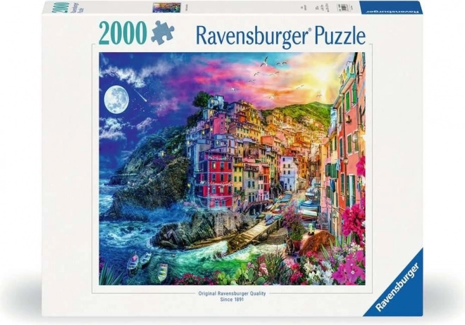 Ravensburger színes Cinque Terre puzzle 2000 darabos