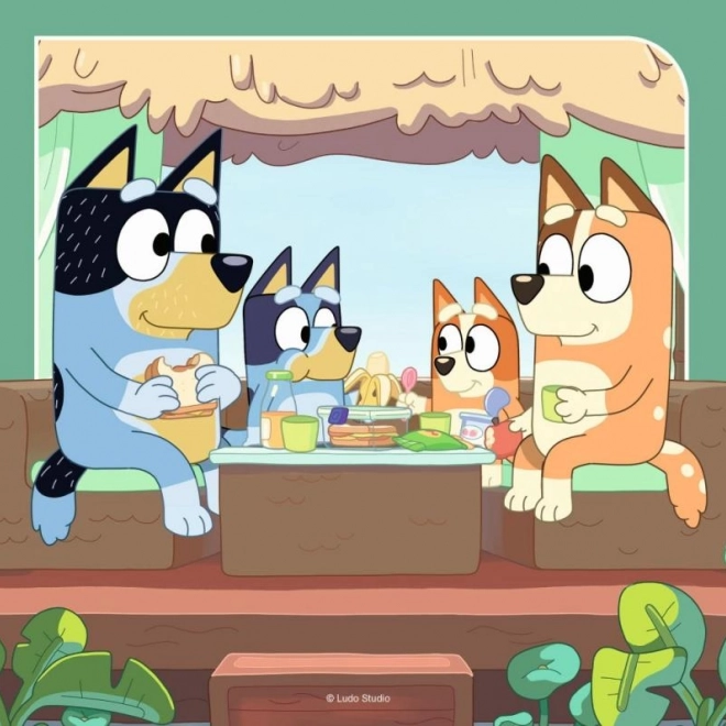 Puzzle Bluey 3x49 darab