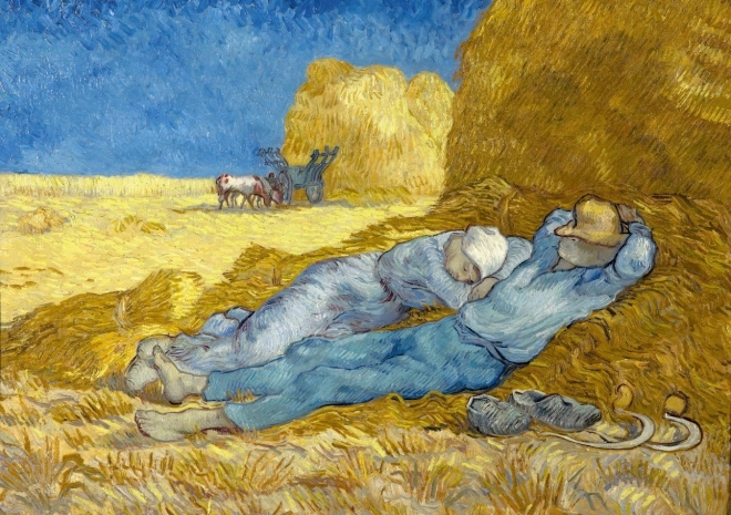 Bluebird Puzzle Siesta (Millet után, 1890), 1000 darabos kirakó