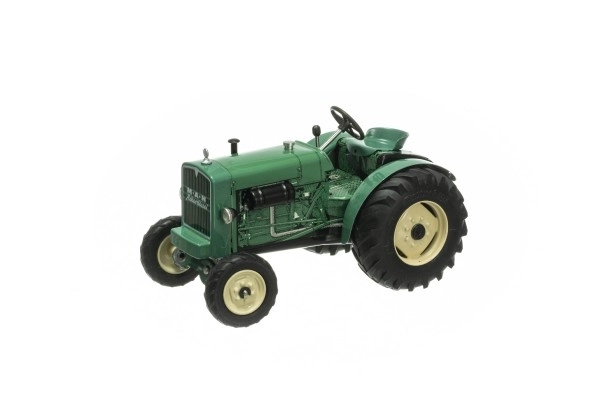 Zöld MAN traktor kulccsal 1:25 méretarányban