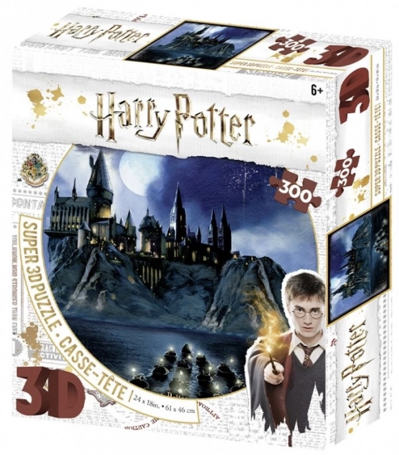 Prémium 3D puzzle: Harry Potter - Éjszakai Roxfort