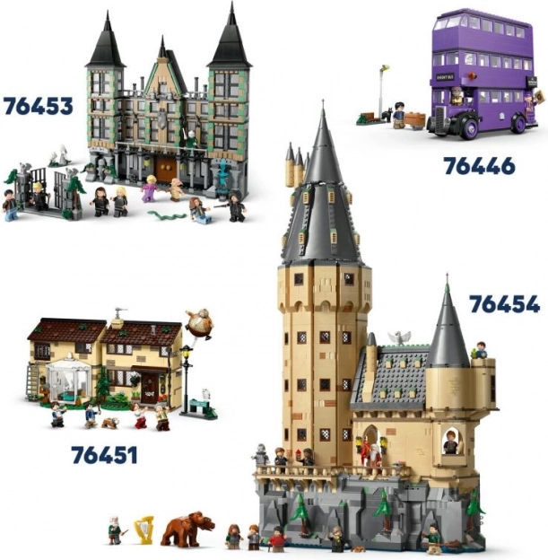 Első osztályú kviddicsfelszerelés és fagylaltozó LEGO Harry Potter