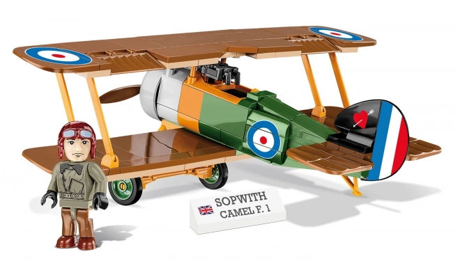 Építőjáték Sopwith Camel F.1 repülőgép modell