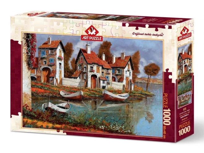 Körházak Olaszországban puzzle 1000 darabos