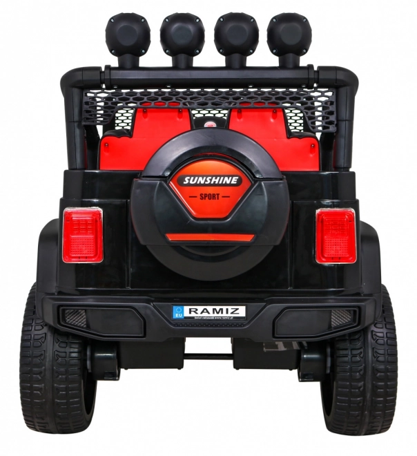 Terén jármű Raptor Drifter Flames + Távirányítás + Hajtás 4x4 + Tároló hely + Lassú indítás + MP3 LED