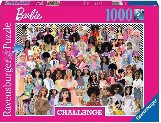 Barbie puzzle kihívás 1000 darab