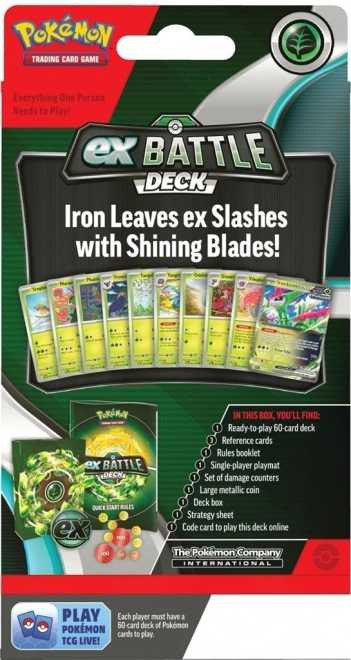 Pokémon ex: Tapu Iron Leaves csatapakli