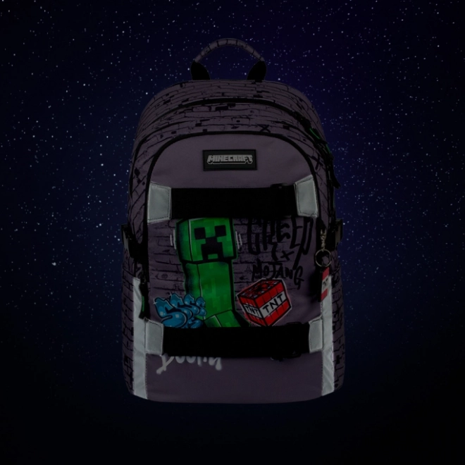 iskolatáska Baagl Skate Minecraft TNT