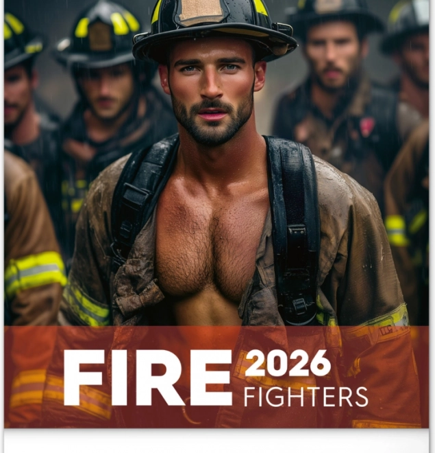 2026-os Dreamy Tűzoltók fali naptár