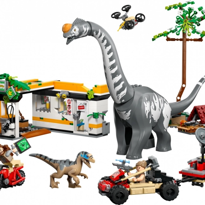 LEGO Jurassic World A titanosaurus és a raptor nyomában
