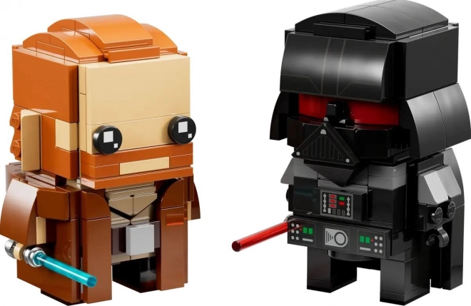 Obi-Wan Kenobi és Darth Vader LEGO BrickHeadz készlet