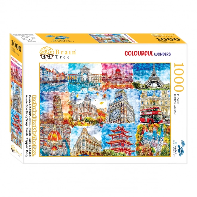 Agyfa Puzzle Színes Emlékek 1000 Darabos