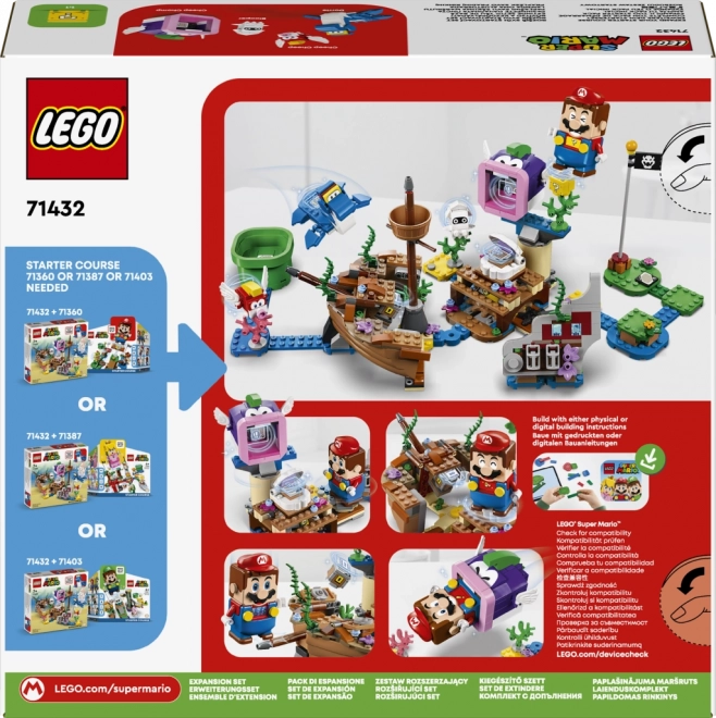 Dorrie és a Hajóroncs Kaland - LEGO Super Mario Kiegészítő Készlet