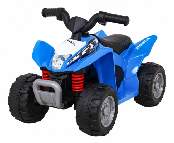 quad honda 250x trx akkumulátoros kék led világítással és műbőrszékkel