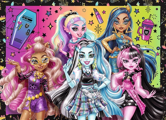 Monster High: Elektrizáló Nap 4 az 1-ben Puzzle