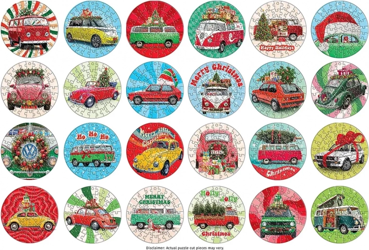 Gyönyörű retro VOLKSWAGEN motívumok