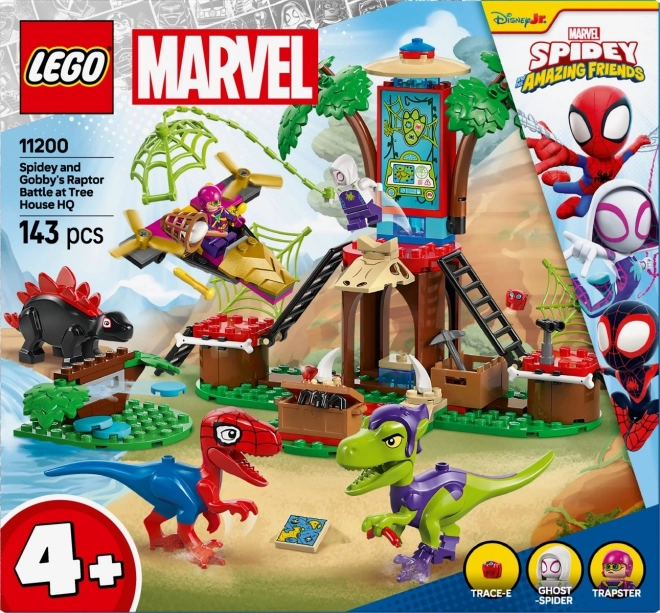 Spidey és Gobby csatája a famászó környékén LEGO Marvel készlet